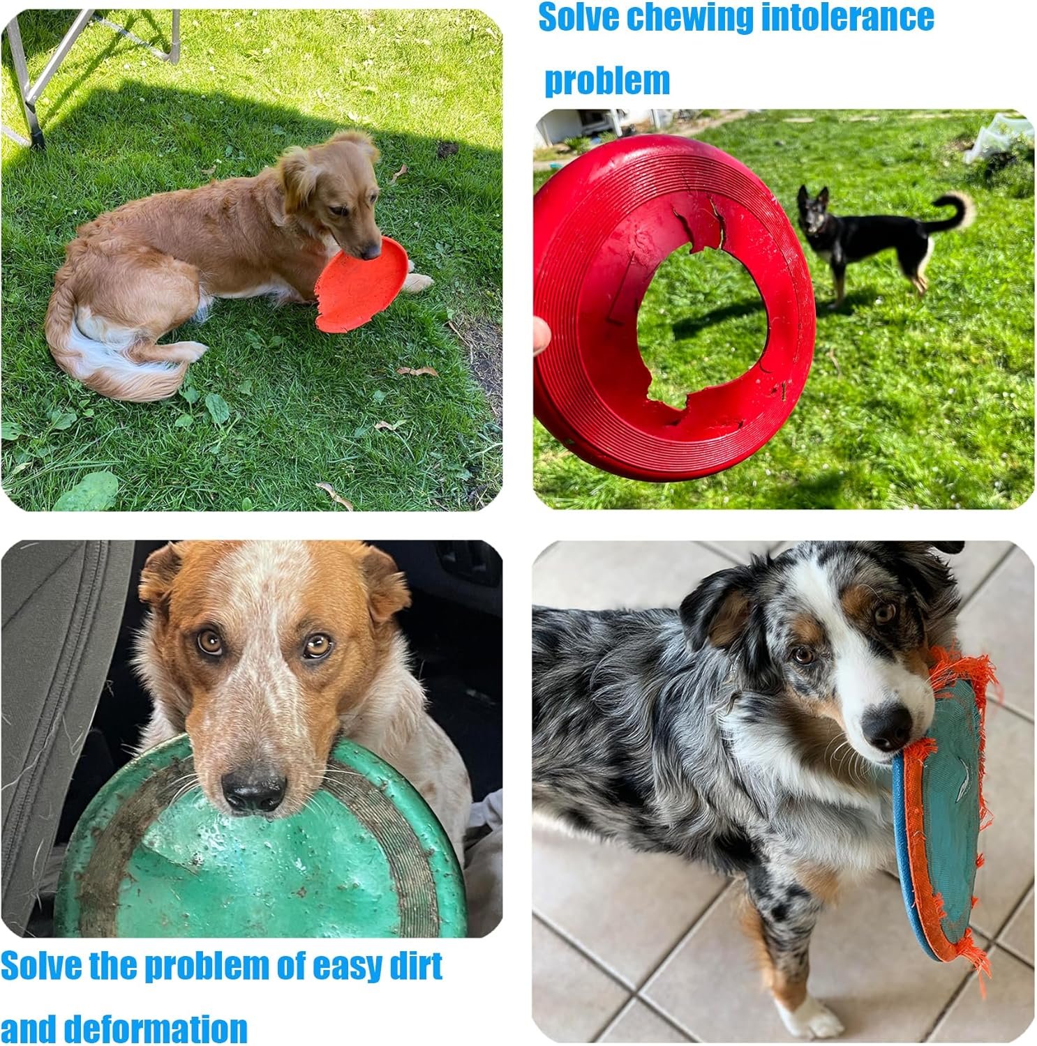 Dog Flying Disc Lightweight, Pets Dog Flying Disc, Floating Water Dog Toy, Dog Launchers Toy, The Best Gift for Your Lovely Pet (Black) - Image 2